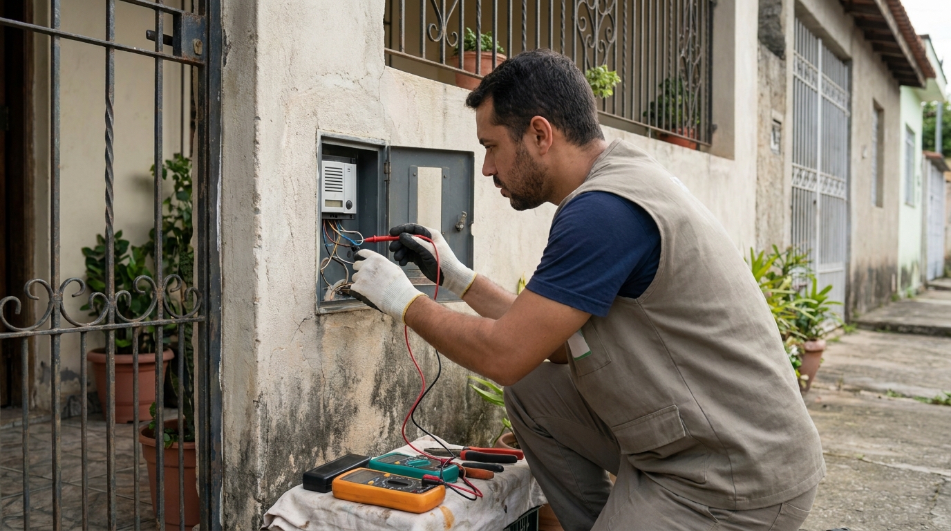 Conserto de interfone em Montes Claros‑MG