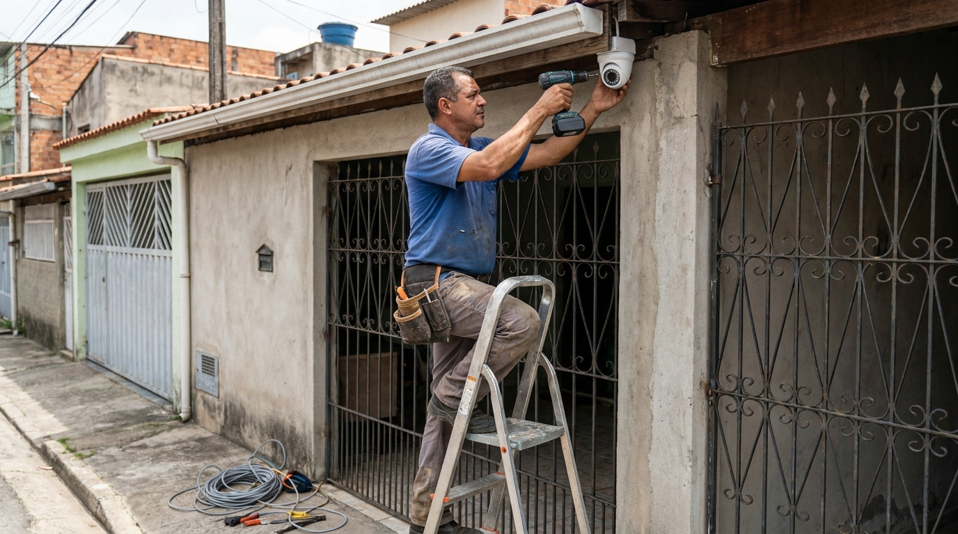 Instalacao de sistema de monitoramento em Montes Claros‑MG